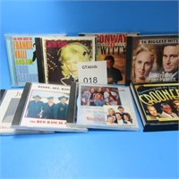 8 MUSIC CD'S - SEE PHOTOS FOR TITLES