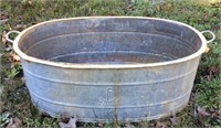 Vintage Krauss Galvanized Tub