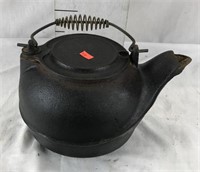 Vintage Cast Iron Kettle