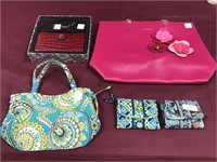 2-Vera Bradley Wallets and 1- Purse and Wallet