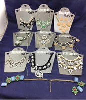10 Brand New Chunky Necklaces