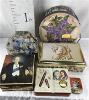 Unusual Tins and Nested Boxes