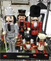 Large Selection of Various Sized Nutcrackers