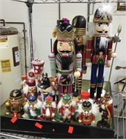 Large Collection of 18 Nutcrackers