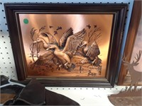 duck copper art