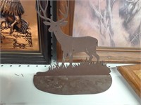 small metal deer table top decor