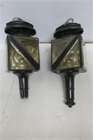 Pr. Unusual Lamps (damaged)