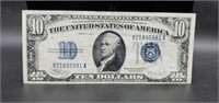 1934-C $10 Blue Seal Silver Certificate