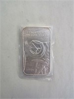 One Ounce .999 Fine Silver Bar-PROSPECTOR