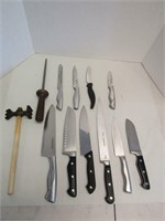 Misc Lot of Kitchen Knives