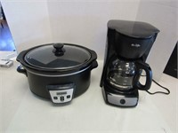 Balla Crock Pot and Mr. Coffee Coffee Pot