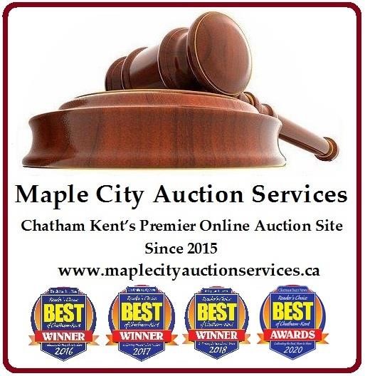 October 18 to October 21 Online Auction