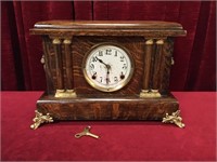 Arthur Pequegnat Stratford Mantle Clock - Working