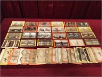 57 Rare Oversize Cabinet Stereo View Cards