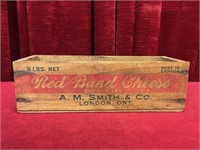 Red Band Cheese London Ont 5 lb Cheese Box