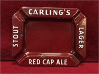 Carlilng Red Cap Ale Ashtray