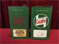 2 Castrol 1 Gallon Ex-Press Chain Lube Can