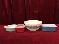 4 Pyrex Dishes - See List