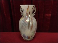 Murano Italy 13" Art Glass Vase