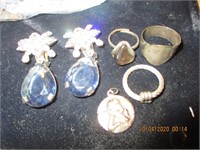 Misc. Jewelry Lot-Scaasi Earrings,3 Costume