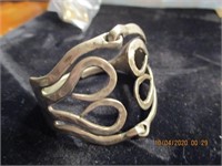 925 Silver Cuff Bracelet-40.7 g