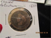 1871A France 5 Centovos