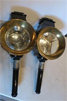 Flandrau & Co., NY Pr. Lamps 24 inches