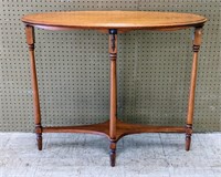 Antique Regency Oval Hall Table