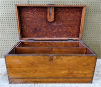 Vintage Wooden Tool Chest
