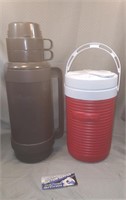 Large Thermos + Water Jug