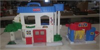 Fisher Price Fire Station + Car Wash