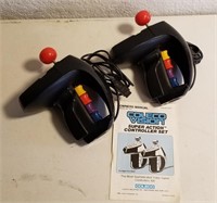 Vintage Coleco Vision Super Action Controller Set