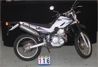 2008 YAMAHA XT 250 ENDURO / DUAL SPORT BIKE RUNS