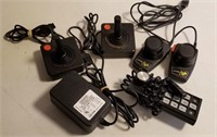 Coleco Vision & Atari Game Controllers & ac Adaptr