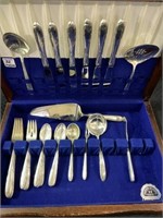 Set of Towle Sterling Silver Flatware in Case-