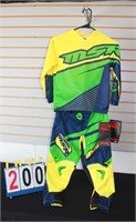 MSR AXXIS YOUTH RIDING GEAR PANTS & JERSEY SMALL