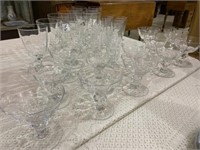 Very Lg. Set of Fine Stemware-Various