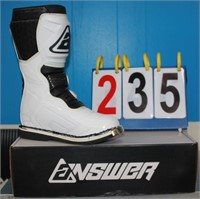 ANSWER RACING YOUTH BOOTS SIZE 5 BOOTS