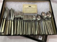 Set of International Pewter Flatware-Mostly