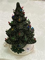 Sm. Ceramic Christmas Tree w/ Base