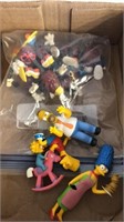 Bart Simpson and raisin toys