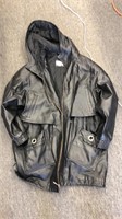 Kathy Ireland leather coat