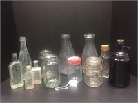 COLLECTIBLE JARS AND BOTTLES