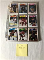 Partial 1988-89 OPC Hockey Card Set