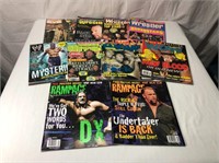 10 Assorted Wrestling Magazines