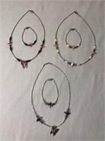 3- 1980's Navajo Jewelry Sets