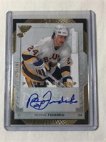 Bernie Federko Autographed Hockey Card
