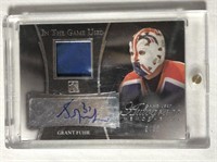 Grant Fuhr Autographed Patch Hockey Card