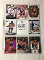 8 Connor McDavid Hockey Cards