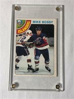 1978-79 Mike Bossy Rookie Hockey Card